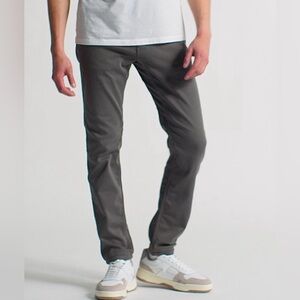DU/ER No Sweat Slim Pants - Color: Gull - Size: 36x34